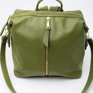 Francescas Poppy Zipper Front backpack
